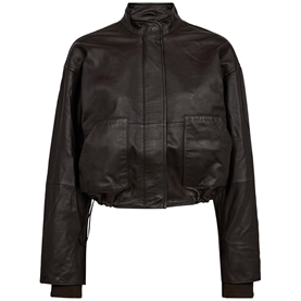 Ivy Copenhagen Kylie Adeleide Leather Jakke, Expresso Brown